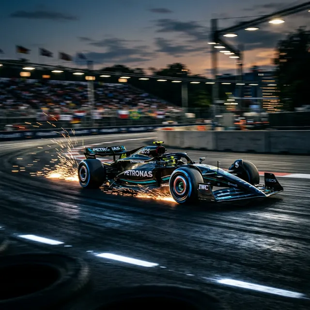 IPTV UK motorsport: a racing car at speed